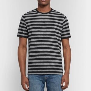 Frame Me’lange Striped Tech Jersey T-shirt. Size M